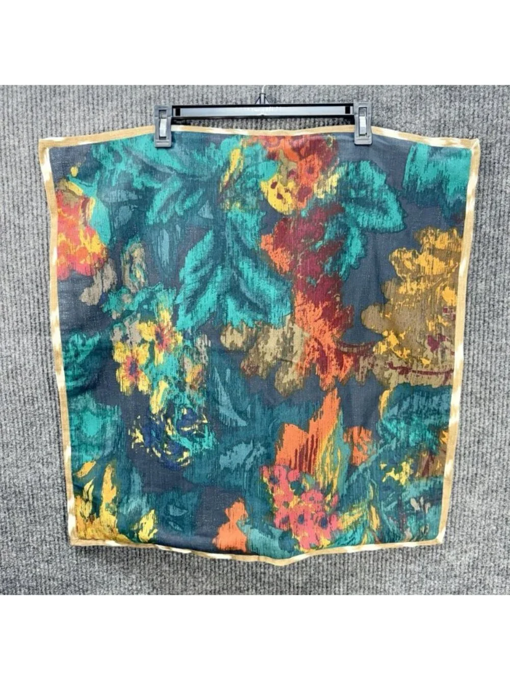 Lot Of 2 Pottery Barn Leyton Ikat Pillow Cover 24” x 24” 100% Cotton Abstract
